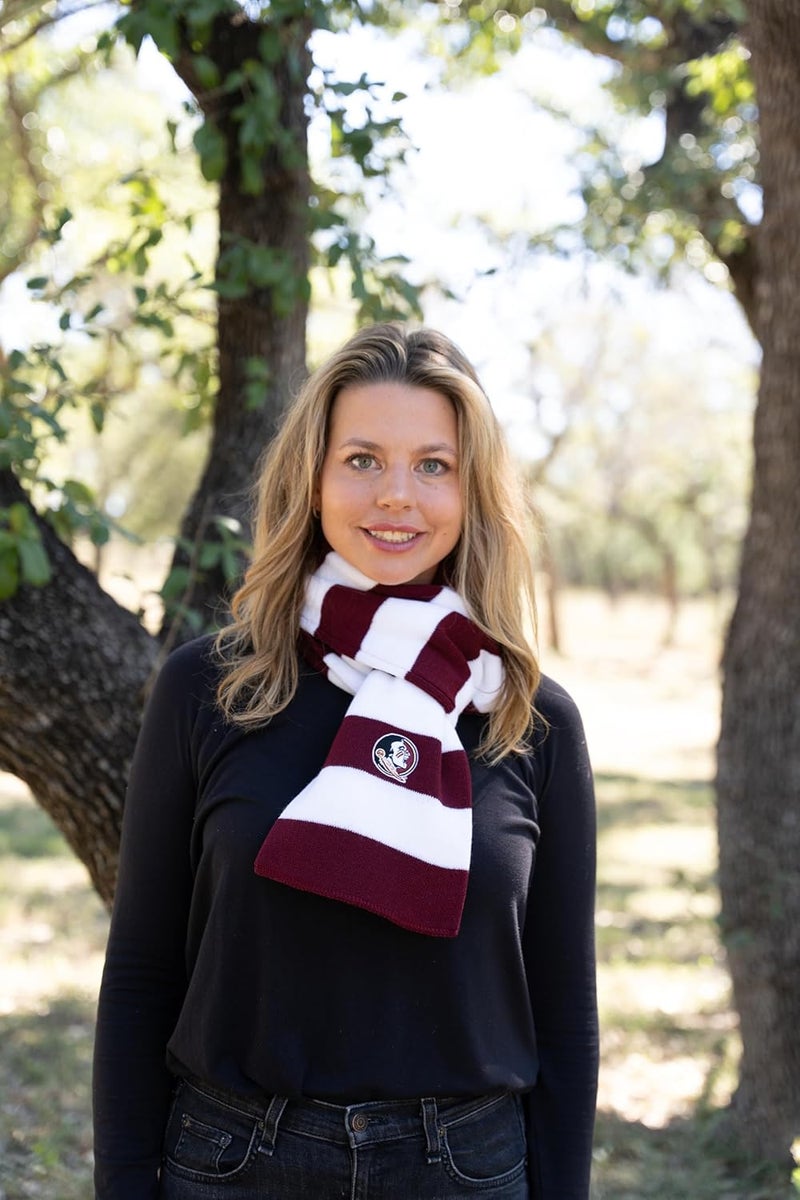 LogoFit Striped Winter Scarf for Women - Image 3
